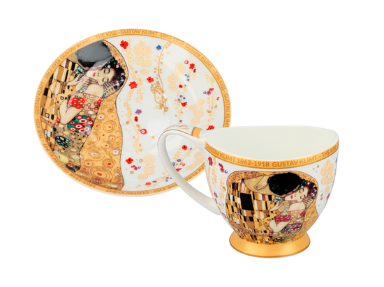 Šálka s podšálkou na espresso 100 ml Gustav Klimt The Trees, CARMANI, 5320353