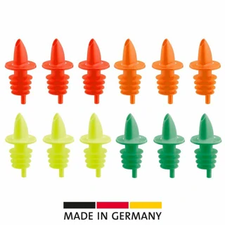 WESTMARK Lievik plastový JET-POUR - farebný mix / 12 ks