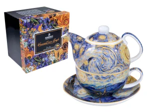 Tea for One Vincent van Gogh – Hviezdna noc, porcelánová súprava 350+300 ml