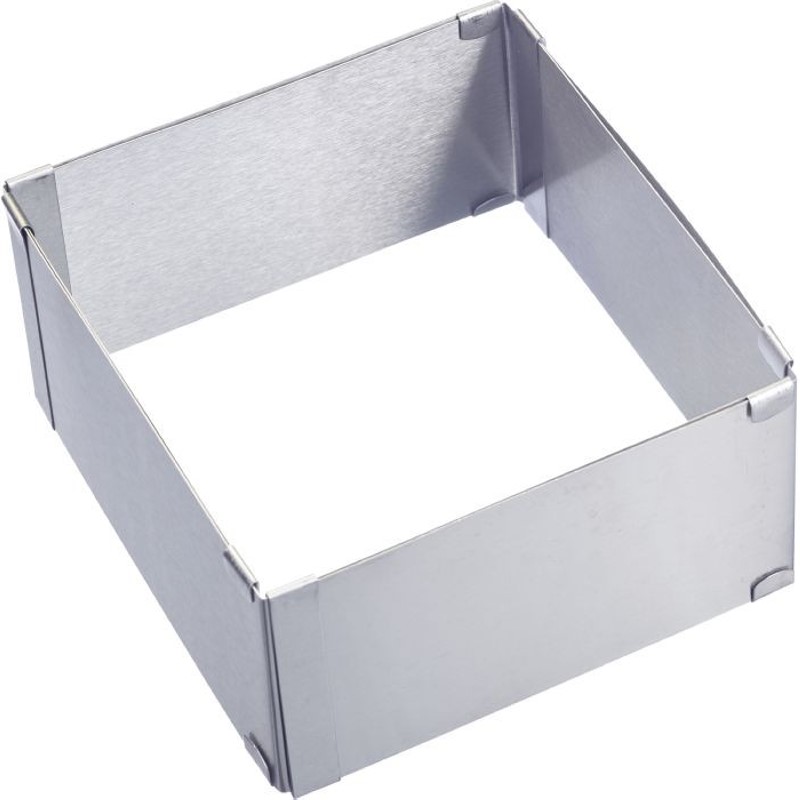 WESTMARK Nastaviteľná forma na koláč štvorec 15.5 - 28 cm s extra 8 cm výškou