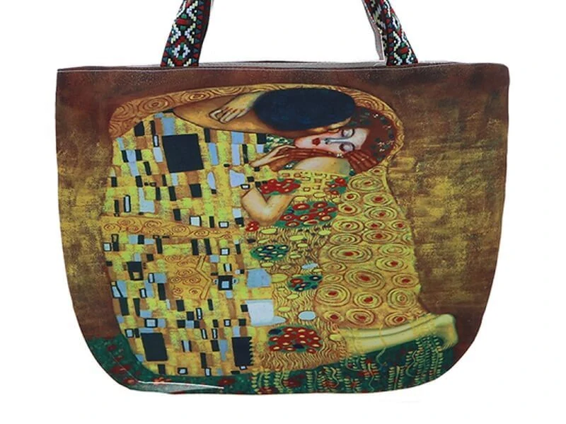 Taška plátenná 54 x 40 x 17 cm Gustav Klimt, CARMANI, 0218810