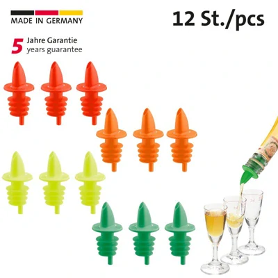 WESTMARK Lievik plastový JET-POUR - farebný mix / 12 ks
