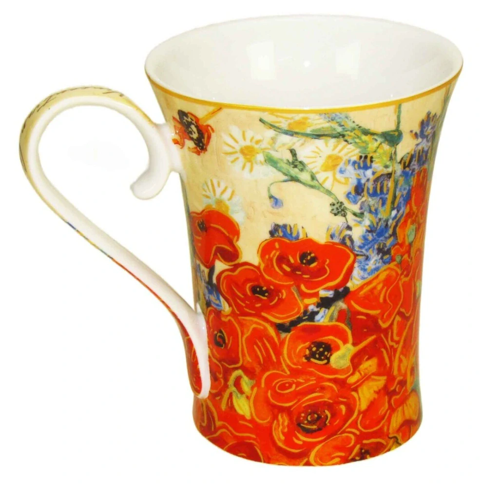 Luxusný porcelánový hrnček Vincent van Gogh – Maky a sedmokrásky, 420 ml