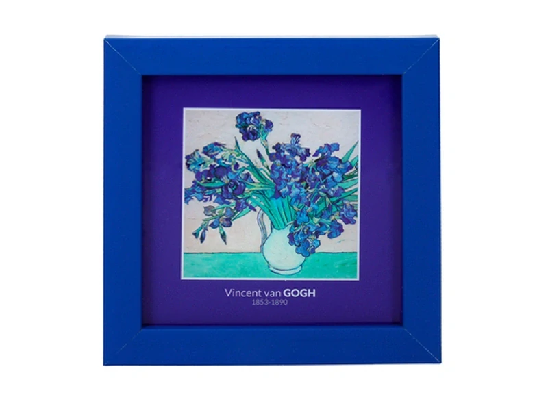Obraz 13x13 cm Vincent van GOGH Irisy, CARMANI, 2629102