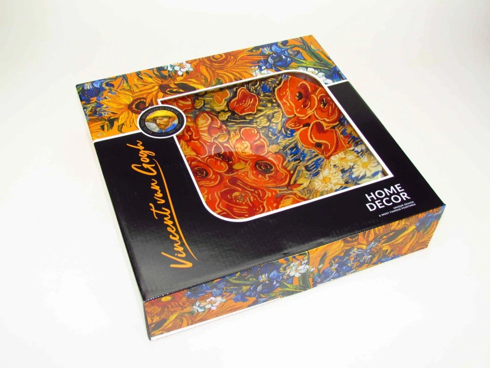Hlboká sklenená misa Vincent van Gogh – Maky a sedmokrásky,Ø 30 cm