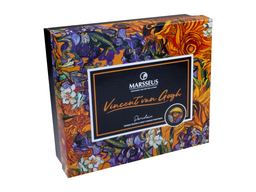 Espresso súprava Van Gogh Terasa kaviarne v noci 2 šálky 80 ml porcelán