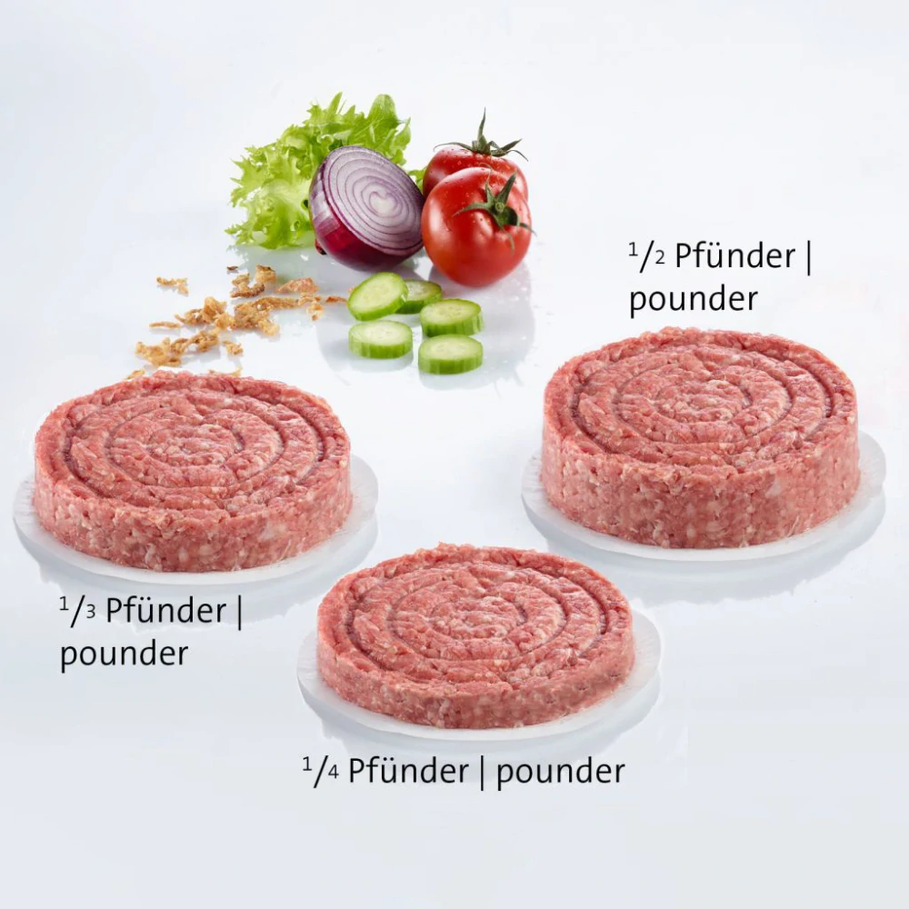 WESTMARK Tvorítko - lis na hamburgery nastaviteľný,liatina