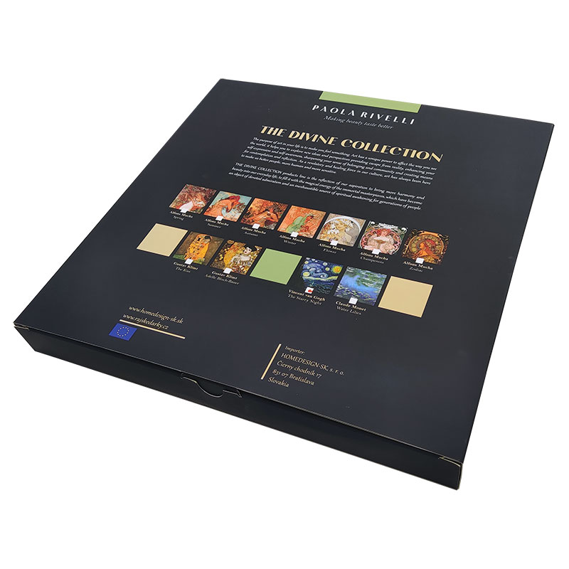 PAOLA RIVELLI Šatka,  90x90 cm Alfons Mucha Zverokruh