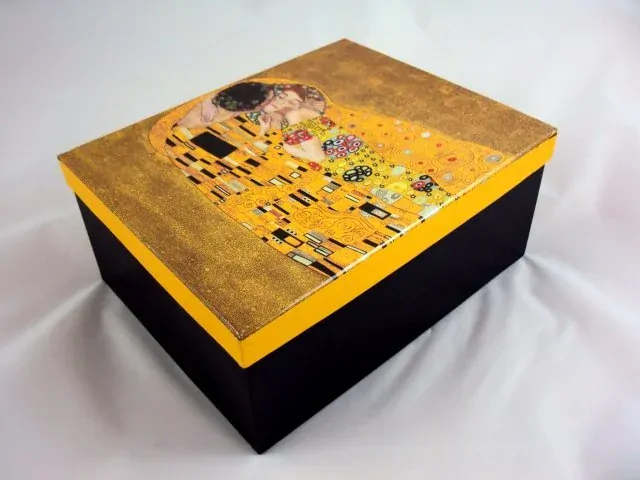 Šálka s podšálkou- set 2 ks ,Gustav Klimt The Kiss, Queen Isabell